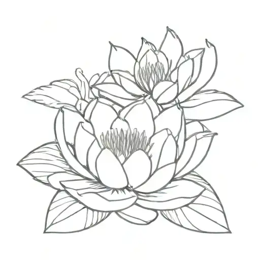 Waterlily Anf Carnation Flower Crown