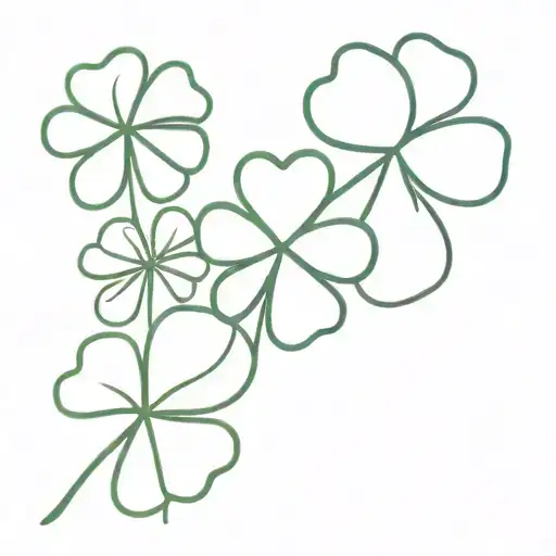 Four-leaf Clover Leaf