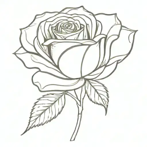 Delicate Rose For