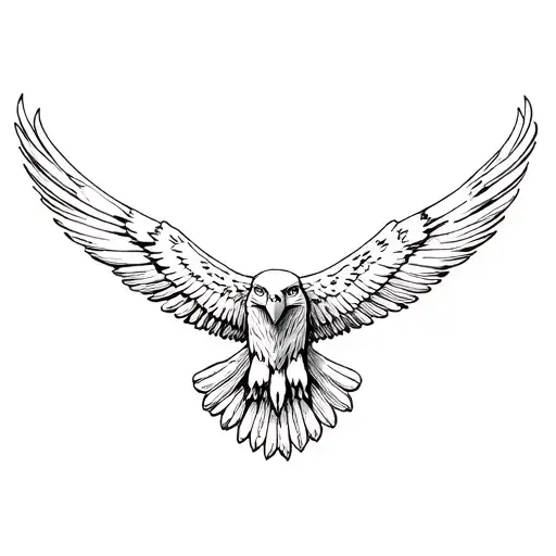 Whole Eagle Installed With 2002 And 1968