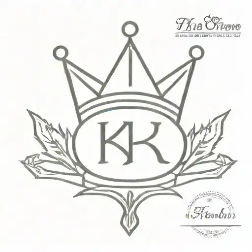 Initials K J Crown