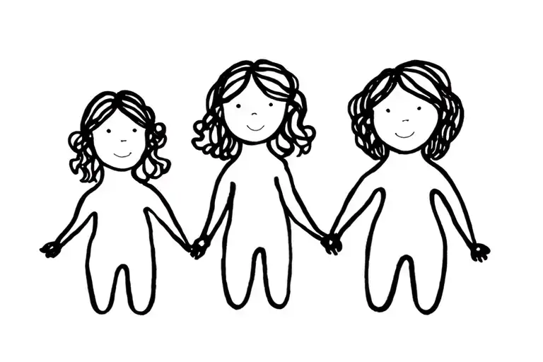 Life Line Of Three Children