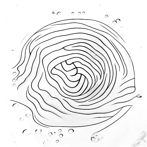 Swimming Goggles With Water Ripples