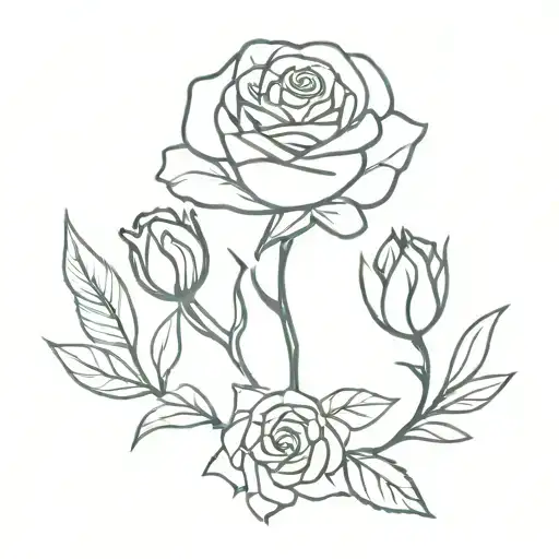 Rose And Carnation Bouquet