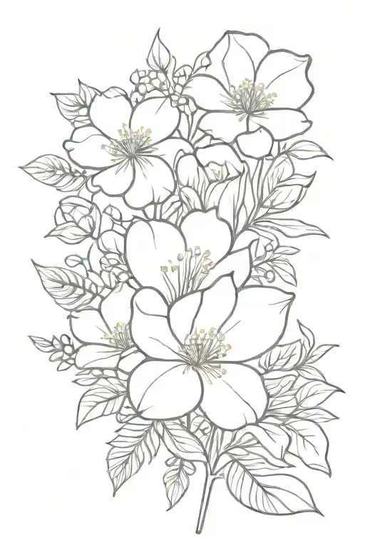 May Birth Flower Bouquet