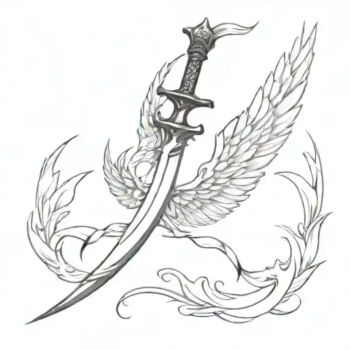Sword With Wings