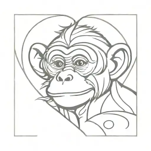 Monkey With Heart