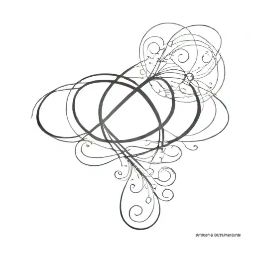 Infinity Symbol With Irreplaceable Writtin Inside