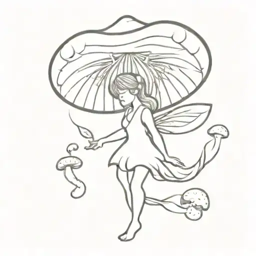Simple Mushroom Fairy