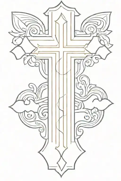 Very Simple Basic Wooden Cross