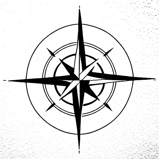 Compass With The Symbol Of Making Your Own Reality