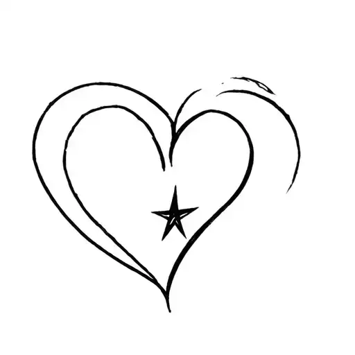 Heart With Star