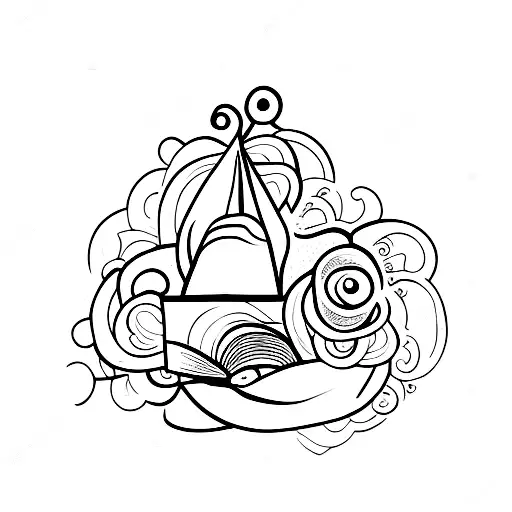 Tini G Inside A Book