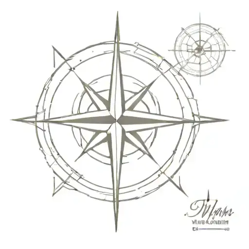 Map Compass Rose