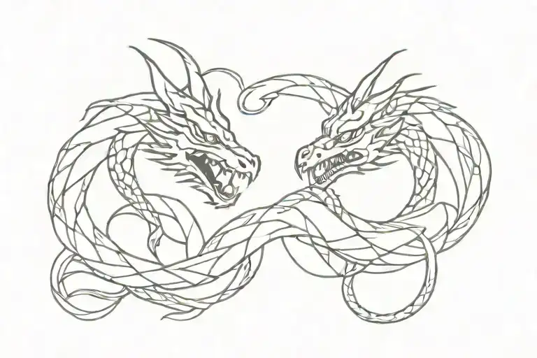 Dragon Intertwined