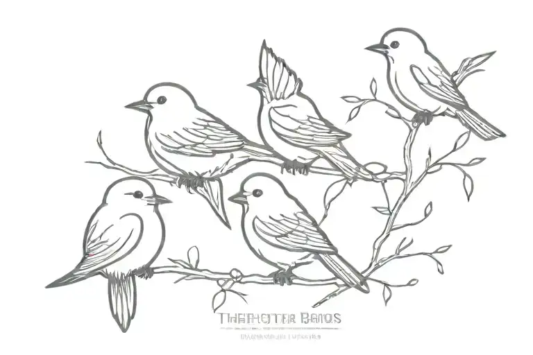 Three Little Birds Words
