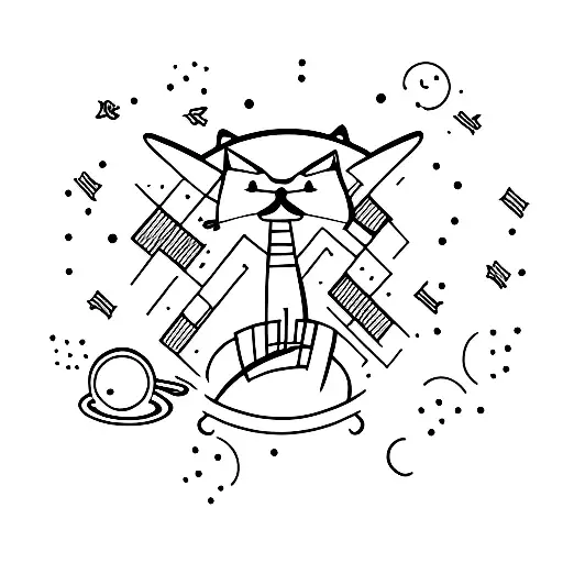 Cat And Space
