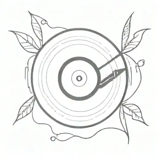 Vinyl Record With Cover