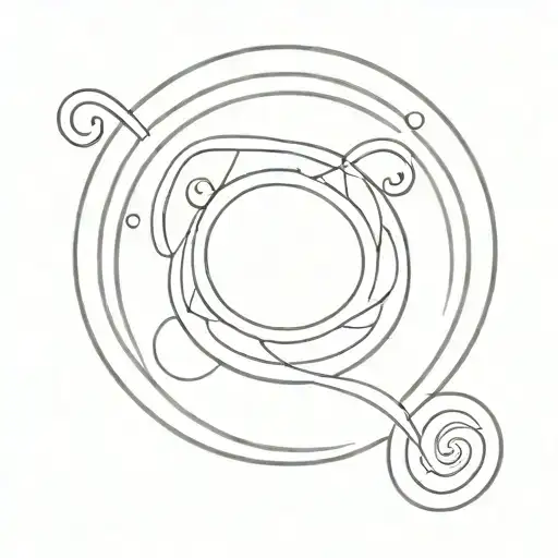 Aries Sign And 6 Cycles In A Loop