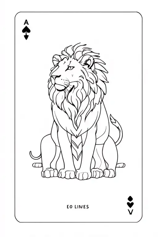 Leo Lioness And Two Lion Cards