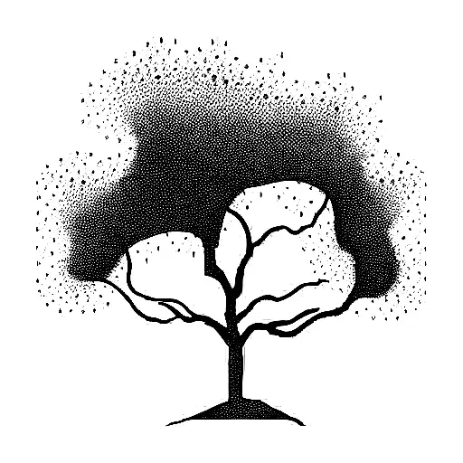 Dead Tree As Background