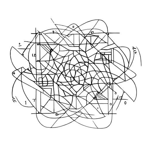 A Mathematical Equation Forming The Shape Of A Book