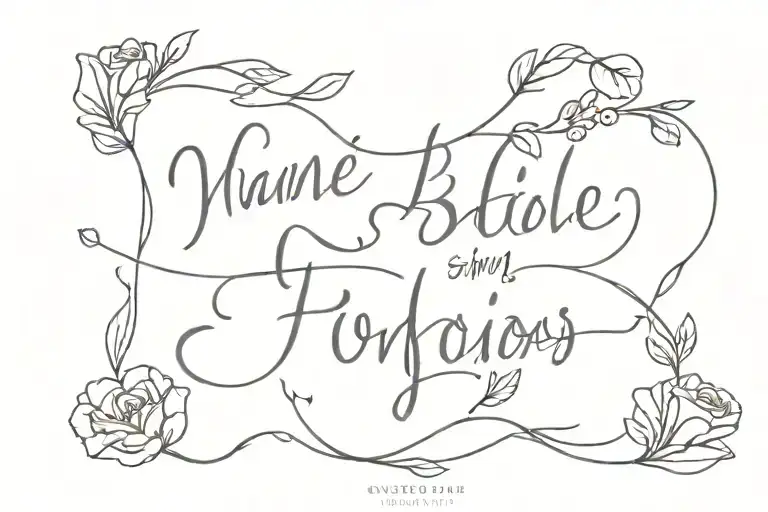 Name And Bible Verse