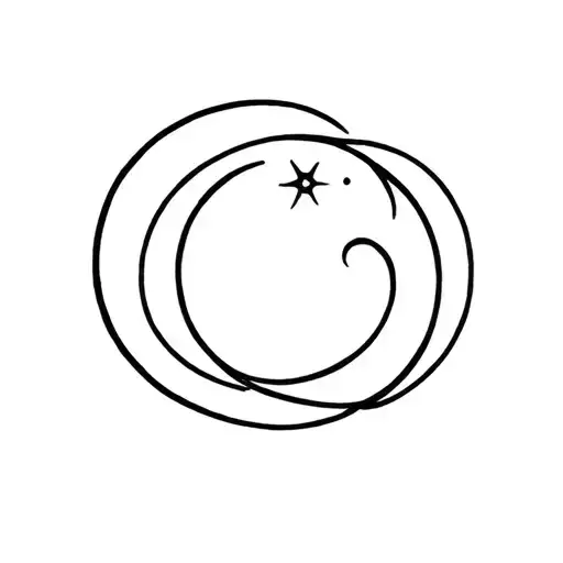 Partner Tattoo Number Sun Moon