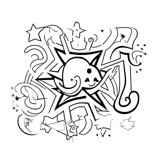 Star With Letter S