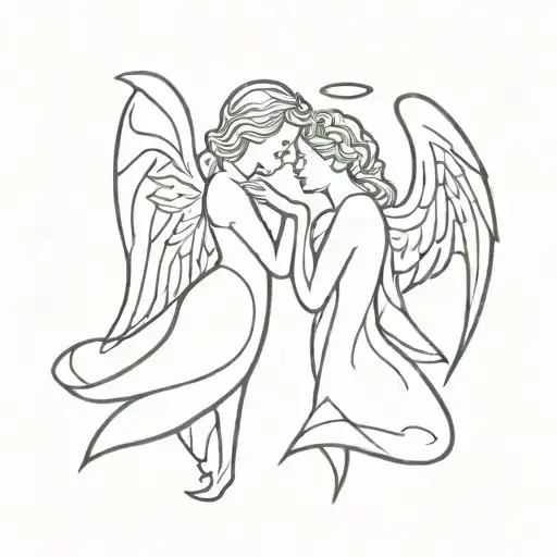 Angel And Devil Small