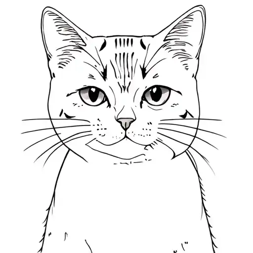 My Cat With Yogurt On Her Face