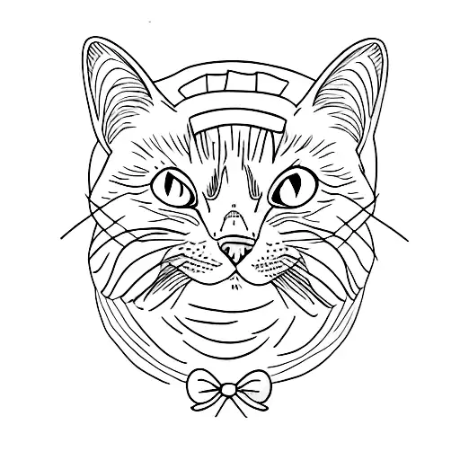 Tabby Cat Being Sleepy