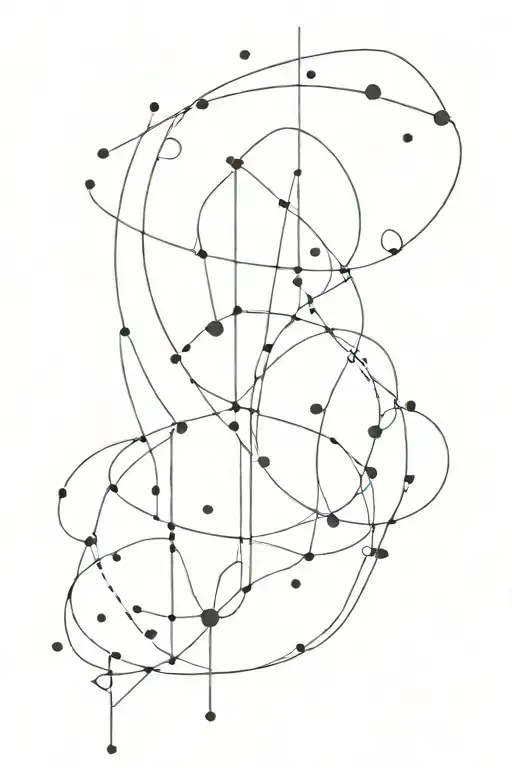 Simple Line And Dots