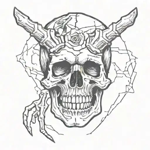 Skull Rock Hand Sign