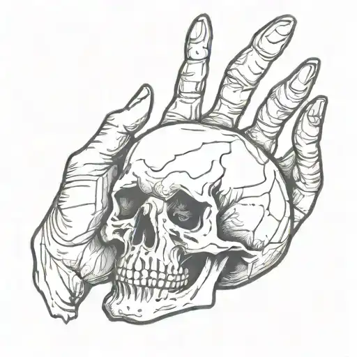 Skull Rock Hand Sign