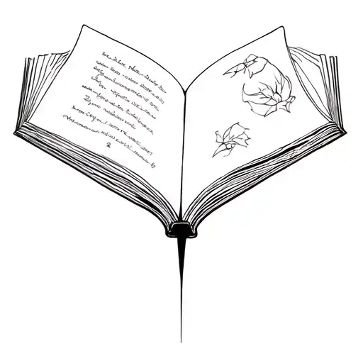 Murcielago And Open Book