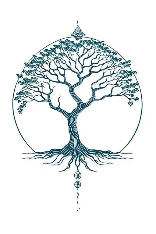 Buddhist Tree Of Life