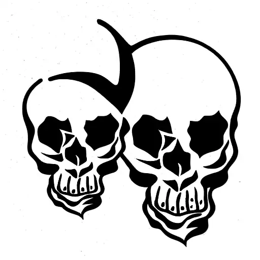 Marine Ink With Skull