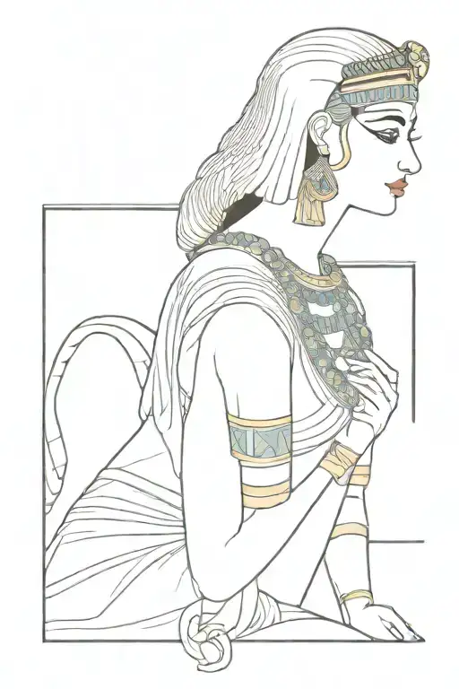 Cleopatra Pretty Down On Forearm