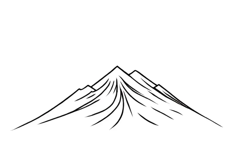 Mountain And Wave