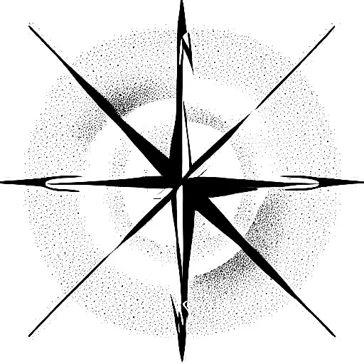 Compass With Constellations