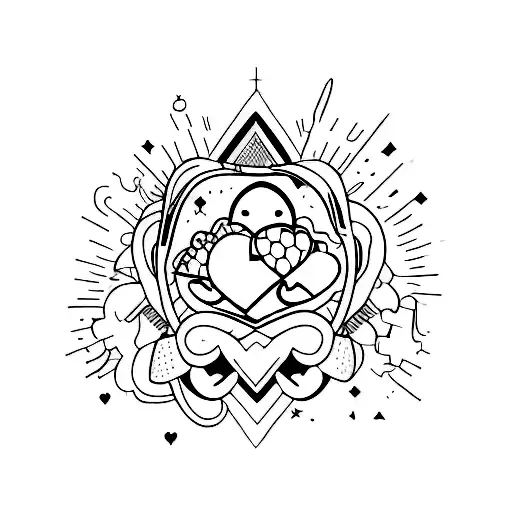 A Broken Heart With A Bright Side Shining Through