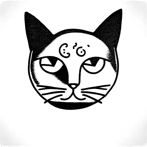 Cat With Sevens In His Eyes