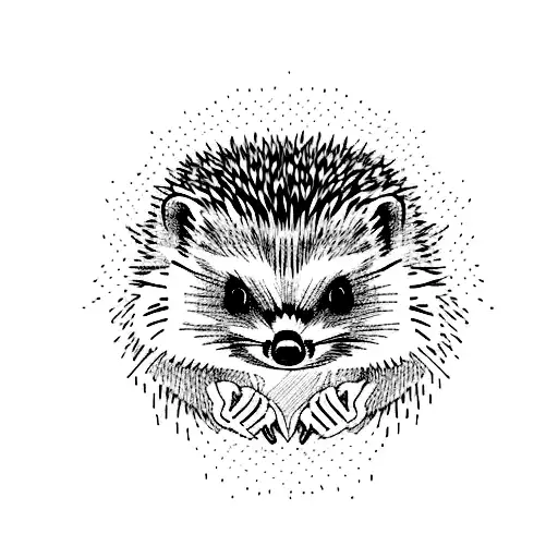 Hedgehog Red Color