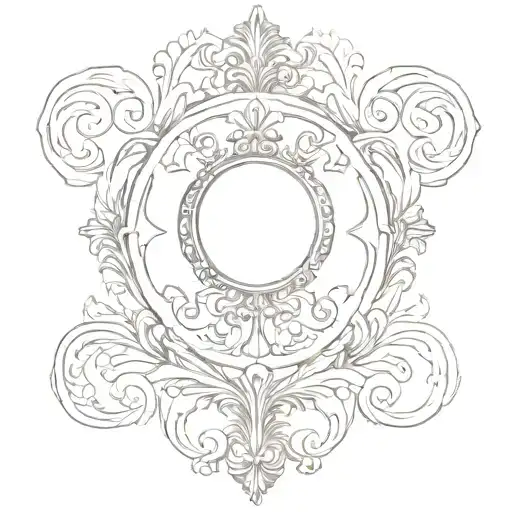 Baroque Mirror Victorian Gothic