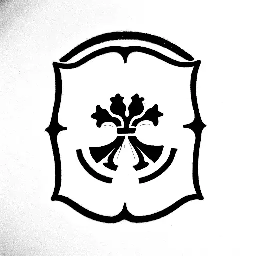 Fleur De Lys Scout Avec Des Fleurs Et Des Sjmbole De Star Wars