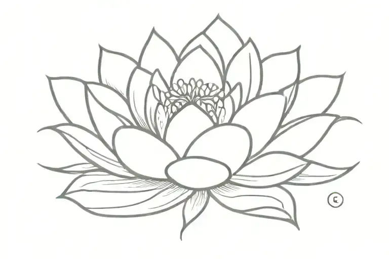 Feminine Lotus Flower