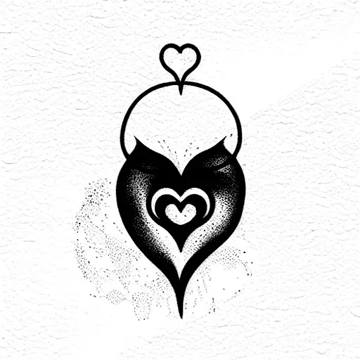 Owl Heart String Water