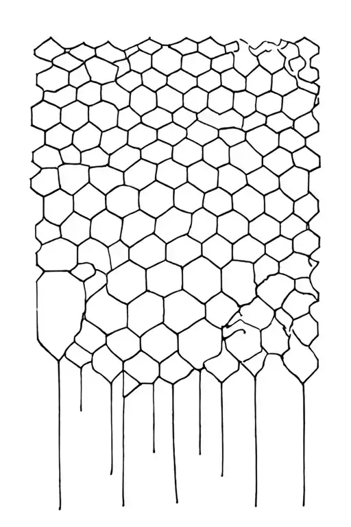 Forest Trees Honeycomb