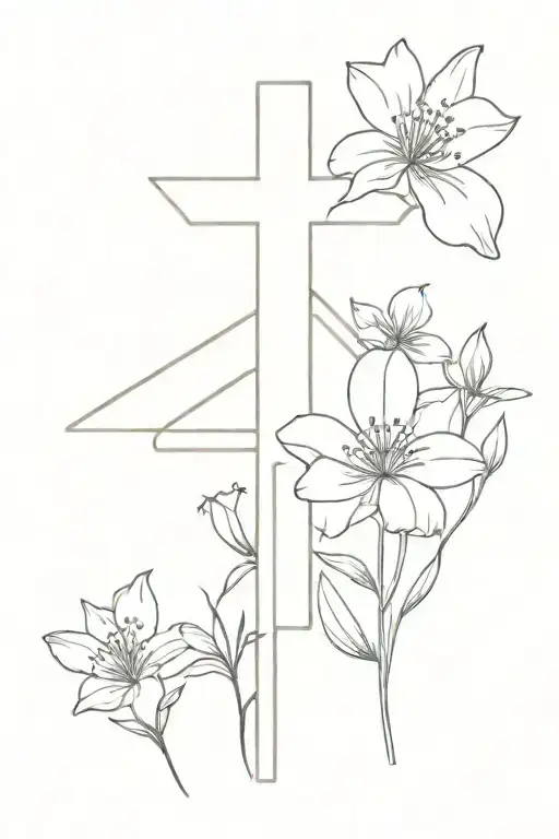 Wildflower Cross